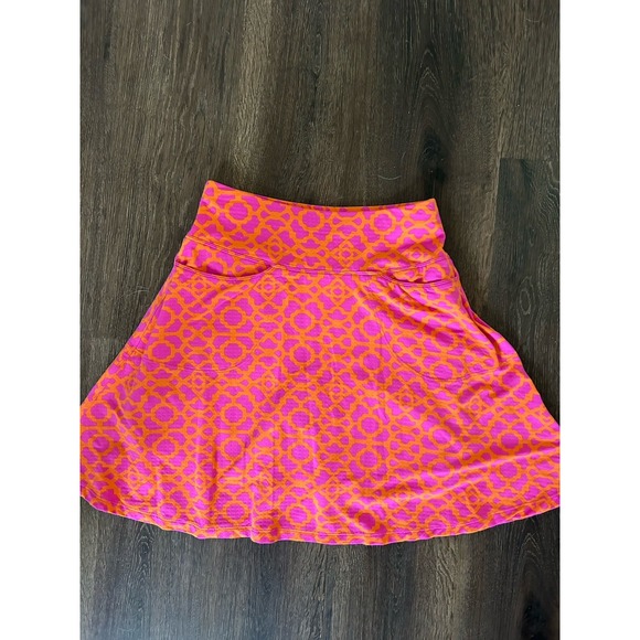 Ibkul Skort Women's XS Bright Print Icikuls Skirt Tennis Golf Nylon Spandex - Picture 1 of 6